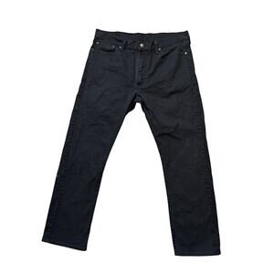 LEVI'S 313 Men;s Black Denim Jeans/Pants size 36X30, Blank Tag